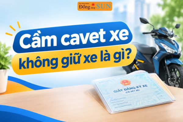 Cầm cavet xe không giữ xe là gì?