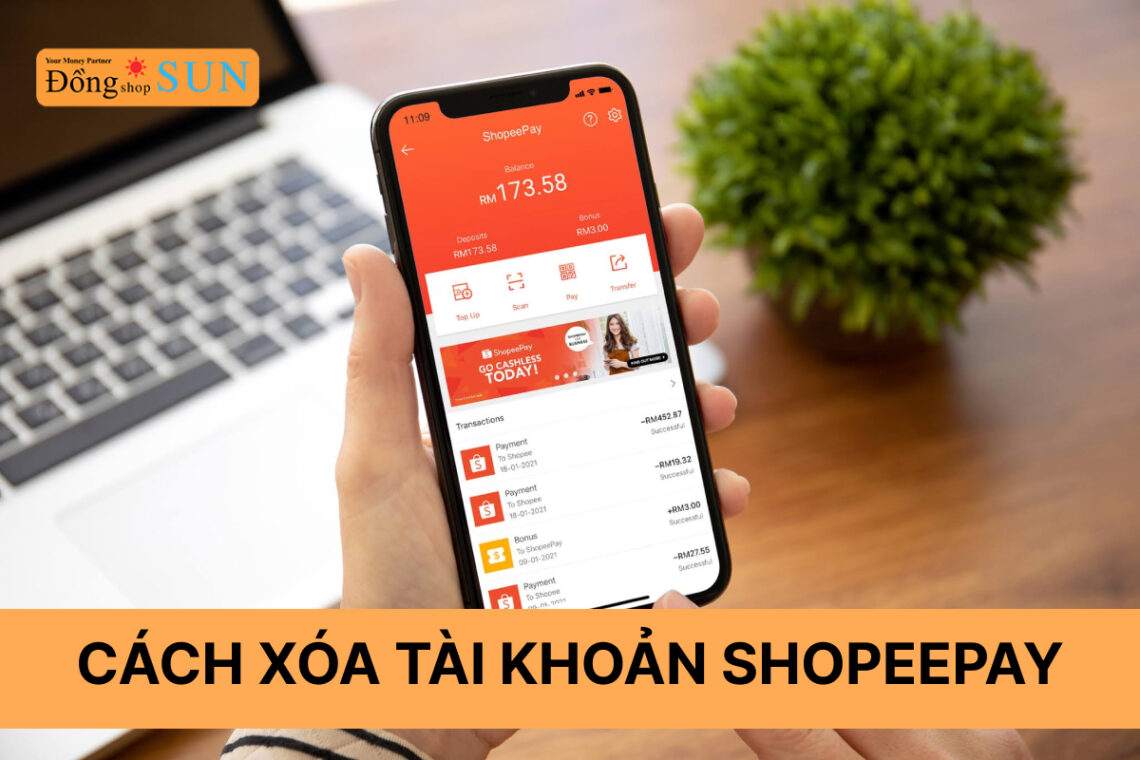 Cách xóa tài khoản ShopeePay