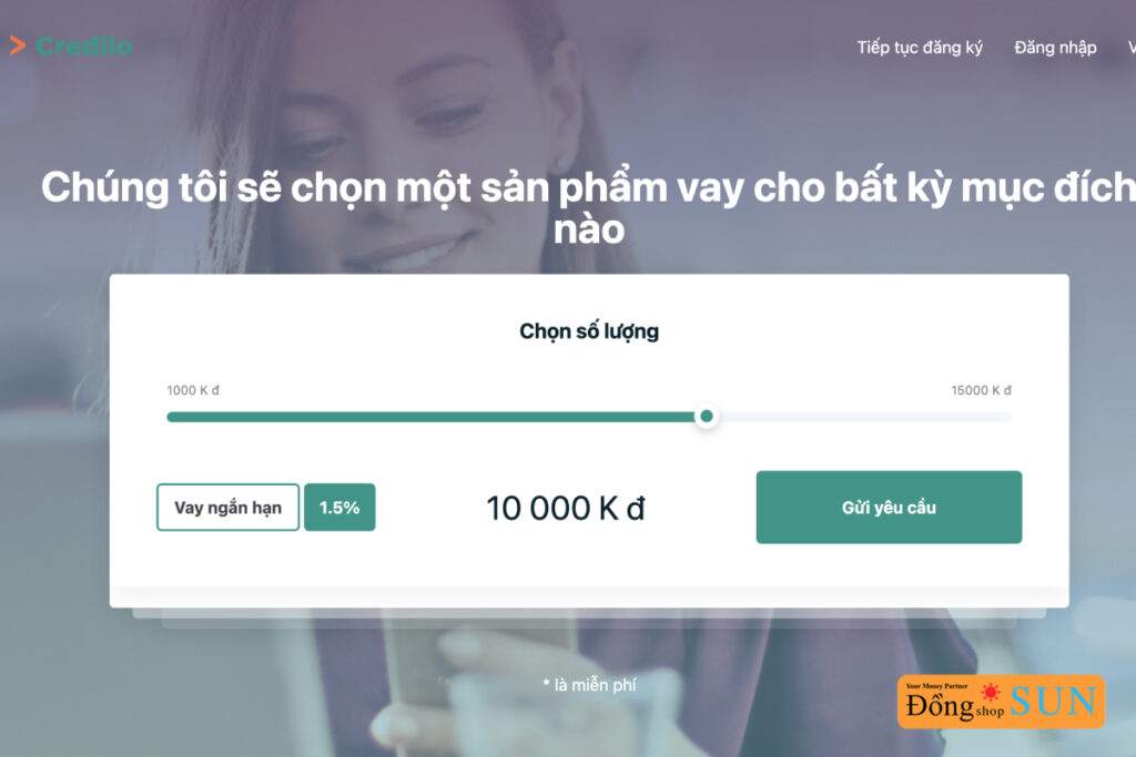 Hướng dẫn vay tiền Credilo online như thế nào?