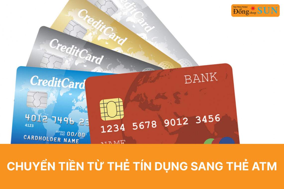 Chuyển tiền từ thẻ tín dụng sang thẻ ATM
