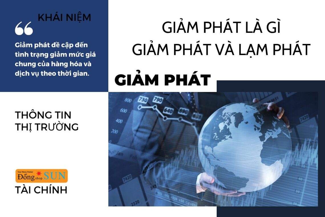 Giảm phát là gì? Giảm phát và lạm phát khác nhau như thế nào?