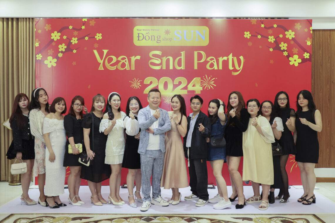 Sự kiện đặc biệt cuối năm Year End Party 2024 - Dong Shop Sun