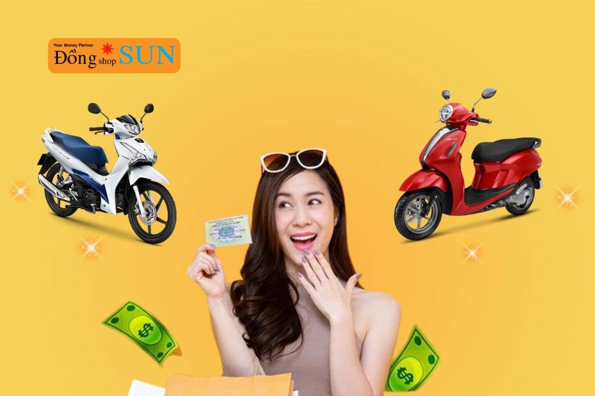 Cầm cavet xe uy tín, không giữ xe - Dong Shop Sun