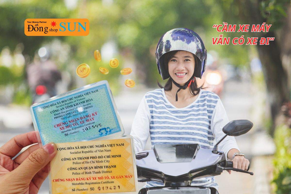 Cầm xe máy vẫn có xe đi
