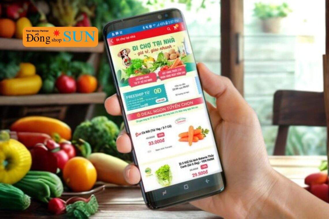 Top 5 app đi chợ online mua sắm thông minh