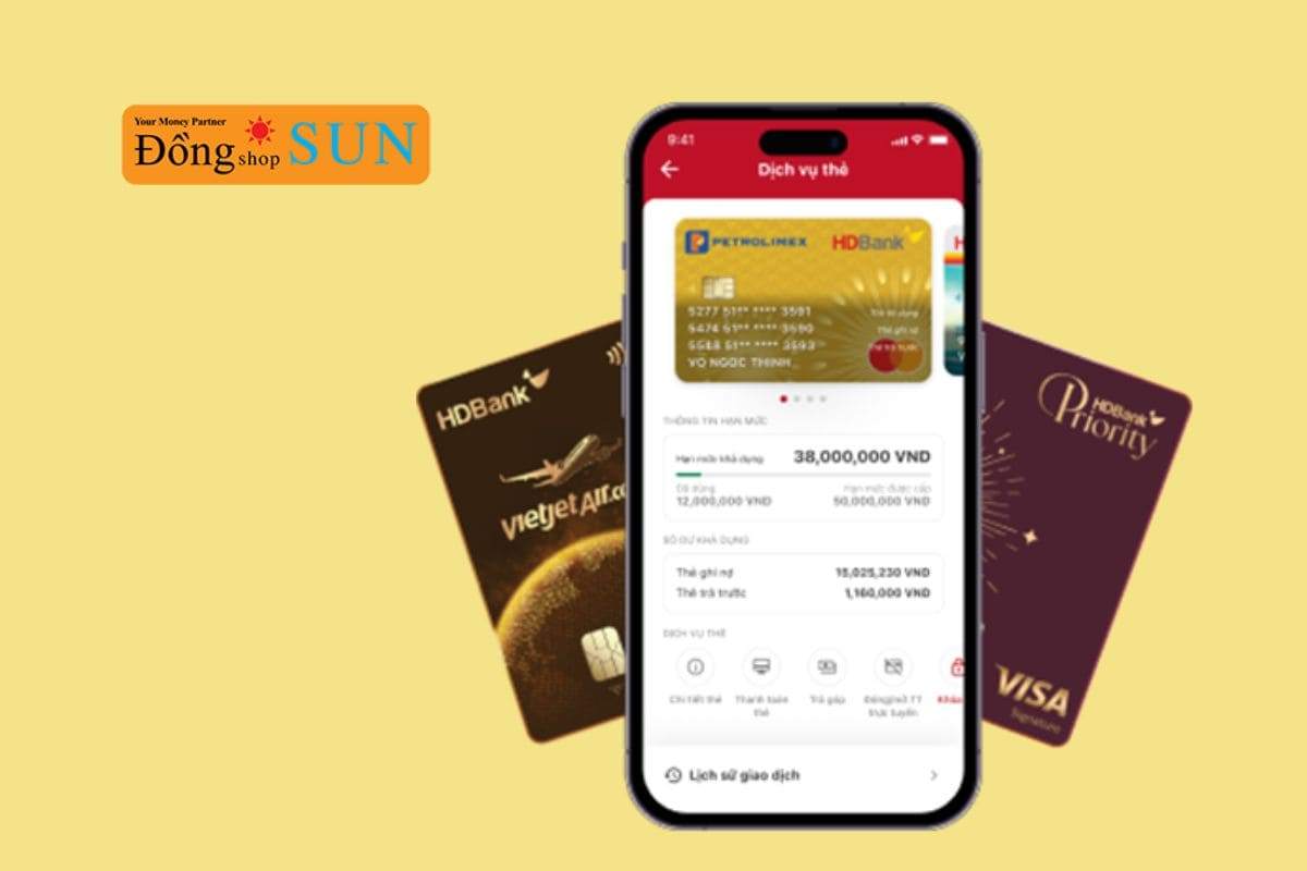 Các loại thẻ tín dụng HDBank đang hiện có trên thị trường