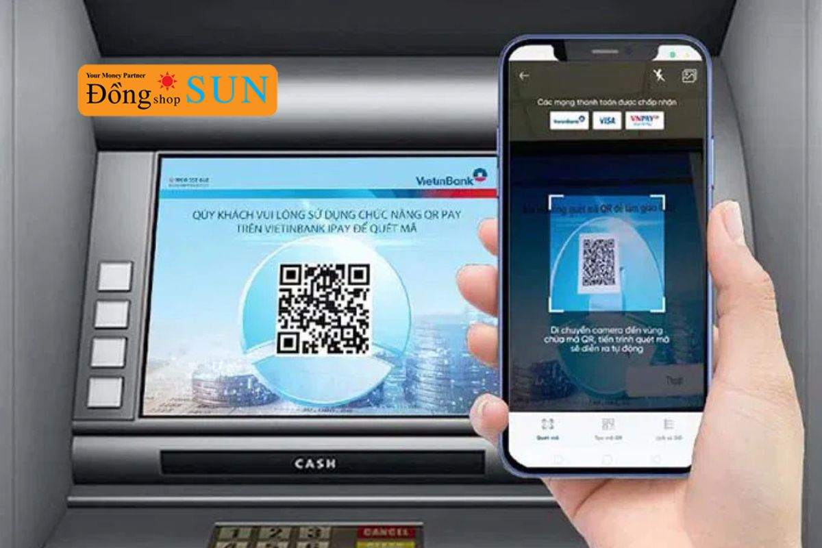 Cách rút tiền không cần thẻ ATM đơn giản và an toàn