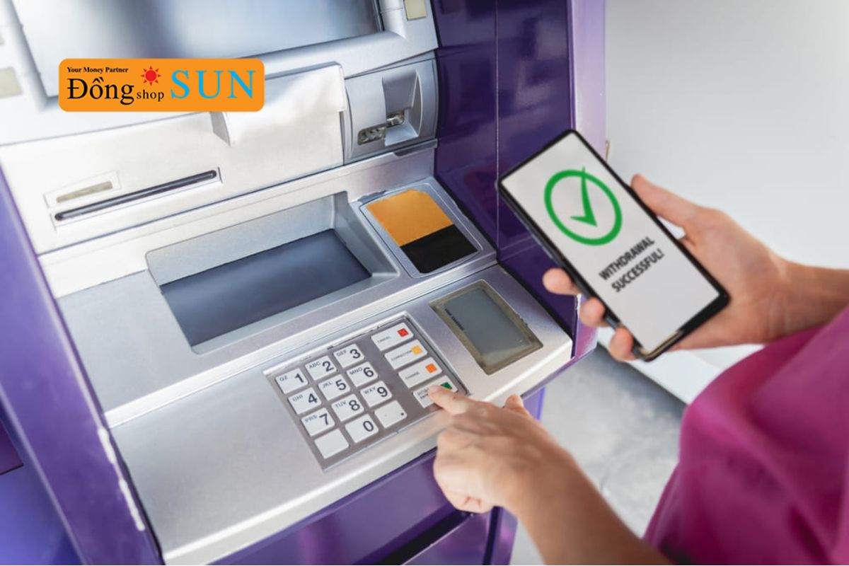 Hướng dẫn cách rút tiền không cần thẻ ATM nhanh chóng