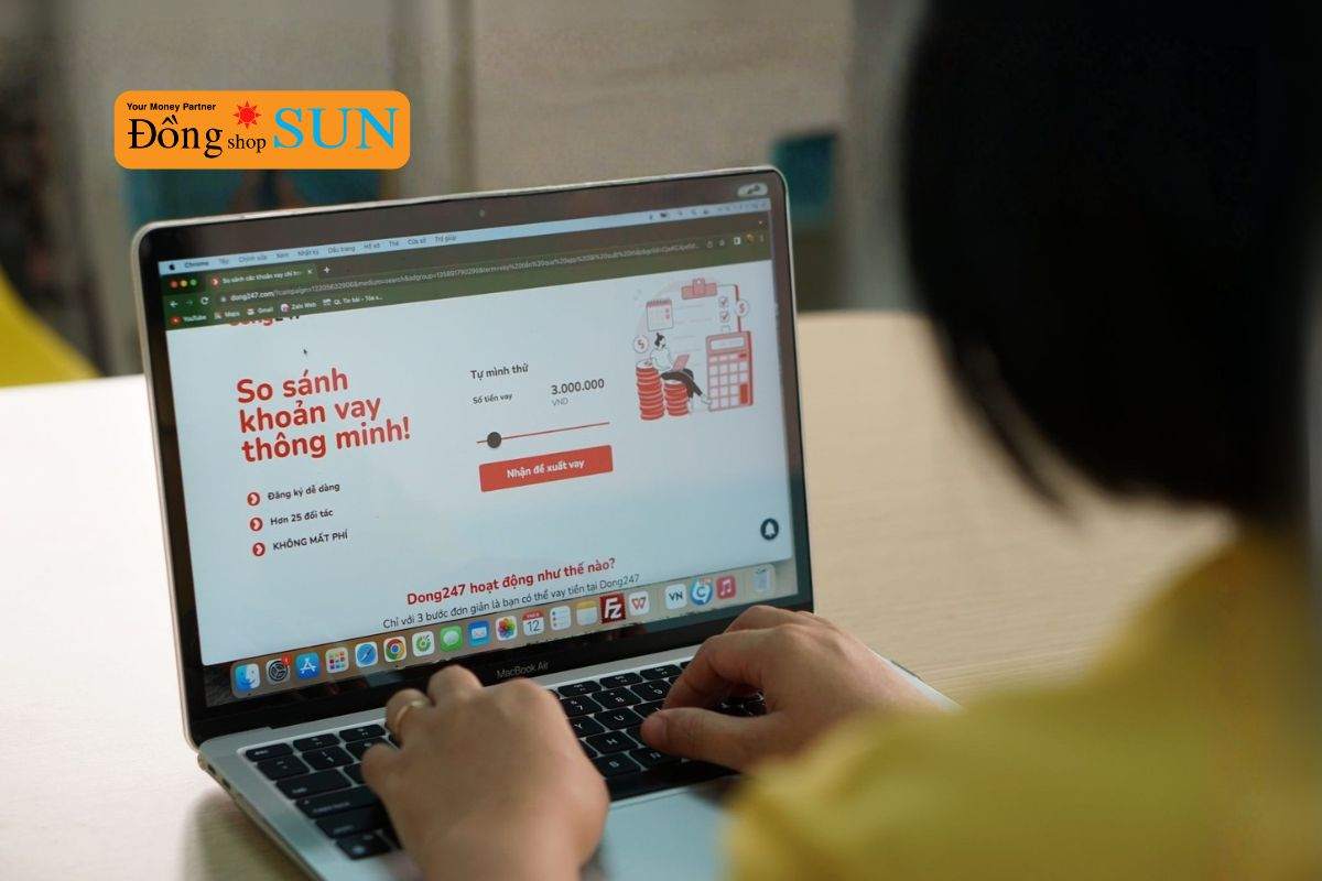 Hạn mức, lãi suất và thời hạn vay Dong 247