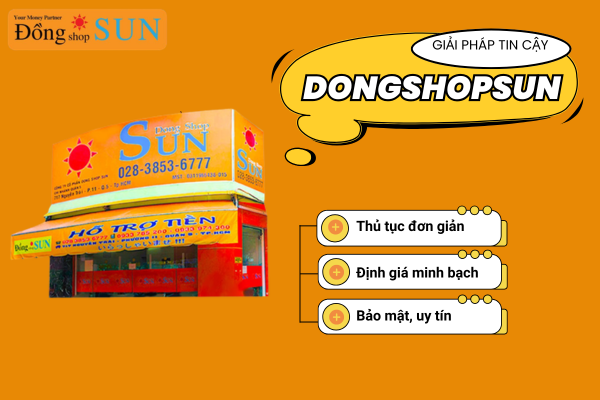 DongShopSun - Dịch vụ cầm đồ uy tín, tin cậy