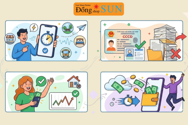 Ưu điểm của vay online