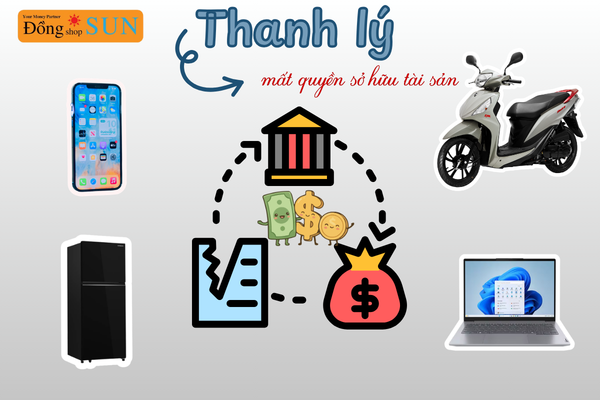 Thanh lý tài sản cầm đồ khi không chuộc đúng hạn