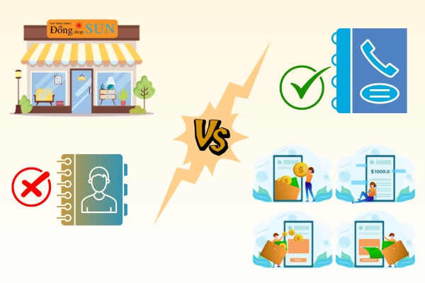 Cầm đồ khác gì app vay tiền?