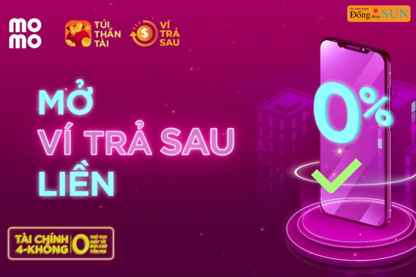 Ví MoMo (Ví trả sau) – Vay thông minh, không lãi