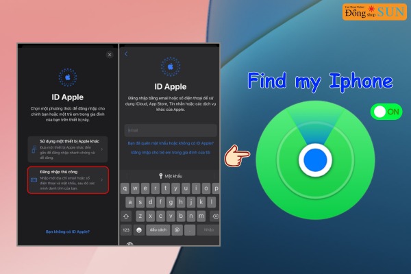 Điều khiển chiếc Iphone qua Find My iPhone