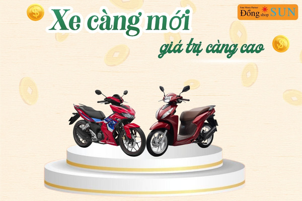 Xe càng mới, giá trị càng cao