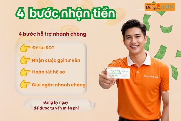Quy trình 4 bước nhận tiền nhanh nhất