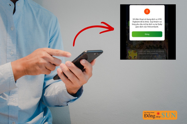 Tạm khóa thẻ ngân hàng