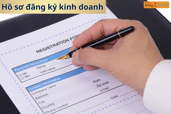 Chứng minh bằng hồ sơ đăng ký kinh doanh