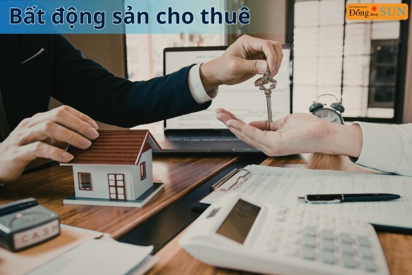 Chứng minh thu nhập từ bất động sản cho thuê