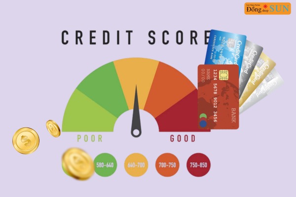 Điểm tín dụng bị giảm mạnh