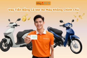 Vay tiền bằng cà vẹt xe không chính chủ