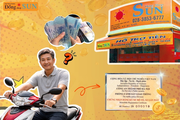 Cầm cavet xe máy được bao nhiêu tiền?