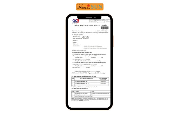 Xem kết quả báo cáo