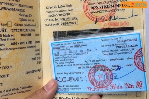 Giấy đăng ký xe (cà vẹt xe)
