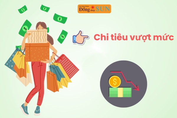 Mua sắm quá tay, không mục đích
