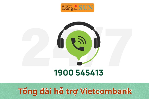 Tổng đài hỗ trợ của Vietcombank