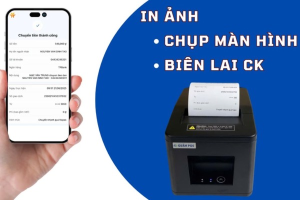 Chụp màn hình biên lai