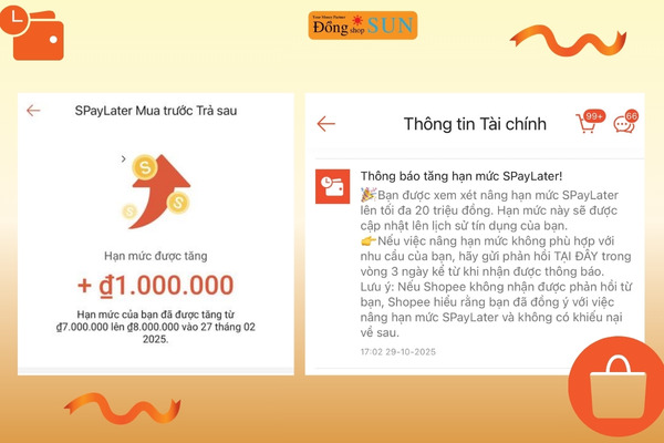 Làm sao để biết hạn mức hiện tại?