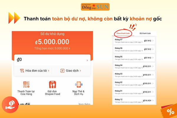 Không có giao dịch đang xử lý