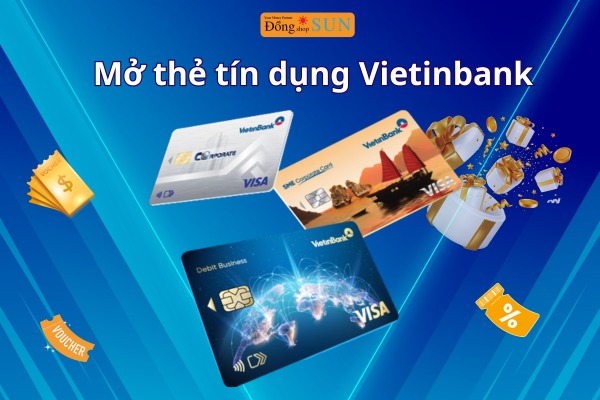 Mở thẻ tín dụng Vietinbank
