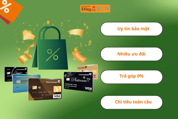 Lợi ích thẻ tín dụng Vietcombank