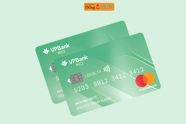 Thẻ tín dụng VPBank MasterCard MC2
