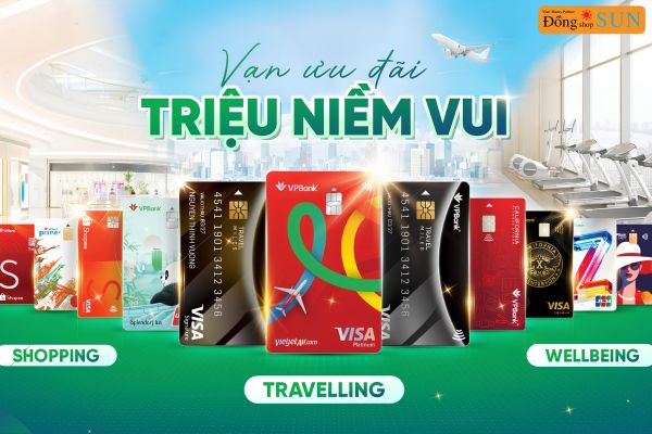 Các loại thẻ tín dụng VPBank phổ biến