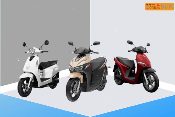 Các loại xe máy điện hỗ trợ hiện nay