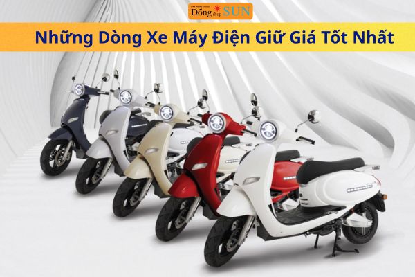 Những dòng xe máy điện giữ giá tốt nhất hiện nay 
