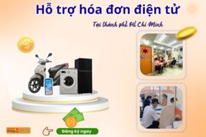 Hỗ trợ bằng hóa đơn điện tử tại Dong Shop Sun