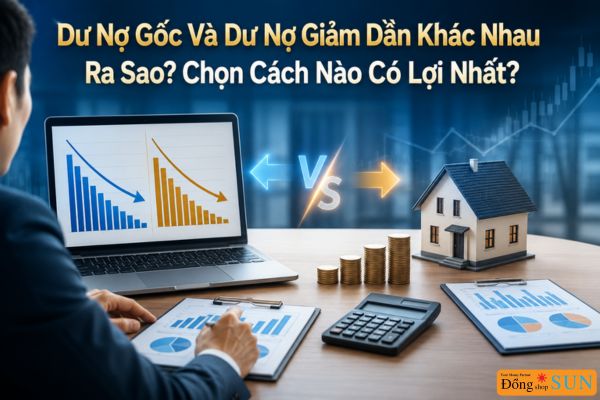 Dư nợ gốc và dư nợ giảm dần