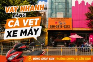 Vay nhanh bằng cavet xe máy Trường Chinh, quận Tân Bình