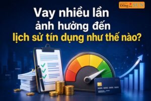 Vay nhiều lần có ảnh hưởng đến lịch sử tín dụng không?