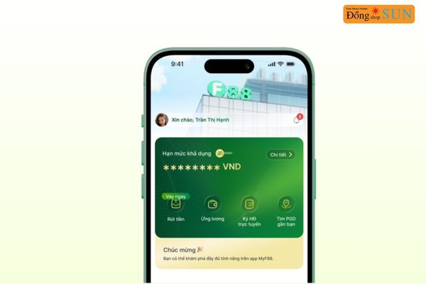 F88 – Dịch vụ tài chính và cầm cố tài sản