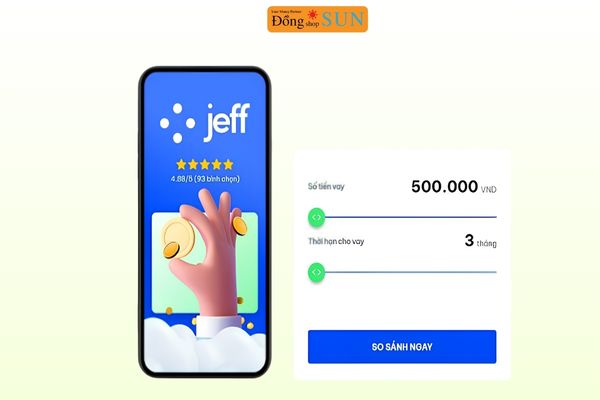 Jeff App – Nền tảng tìm kiếm khoản vay
