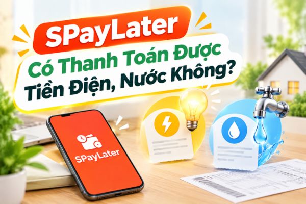 SPayLater có thanh toán được tiền điện, nước không?