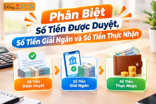 Phân biệt 3 khoản tiền khi vay vốn