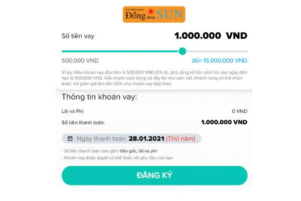 Số tiền được duyệt là gì?